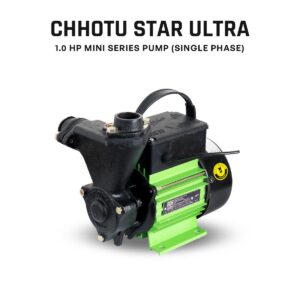 Kirloskar Self Priming Chhotu Star Ultra 1 HP, Single Phase, 220V, Size: 25 mm x 25 mm