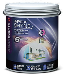 Asian Paints Apex Shyne Advanced Dust Proof Paint