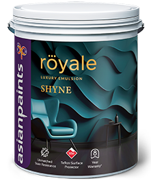 Asian Paints Royale Shyne Luxury Emulsion Interior Wall Paint